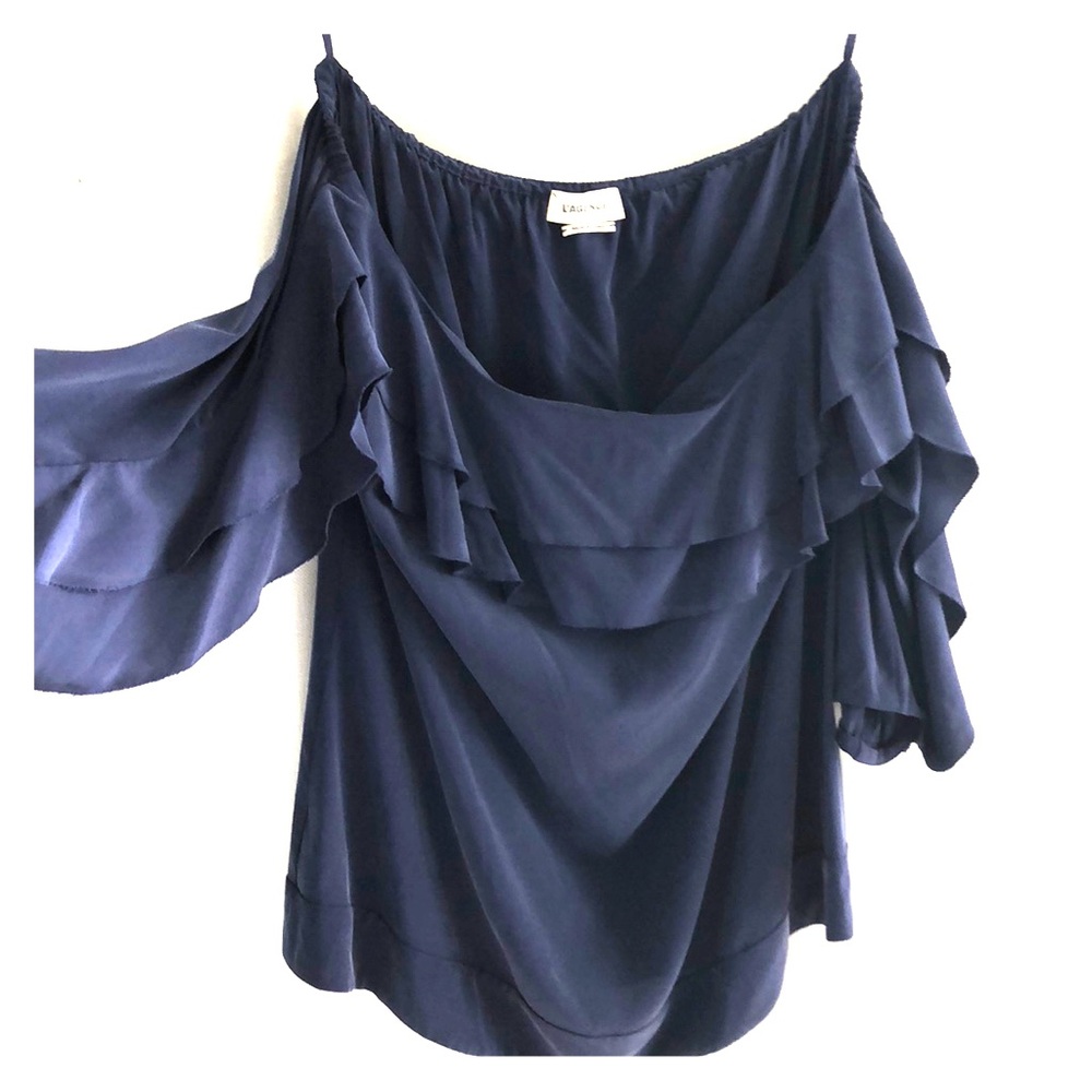 L’Agence silk top